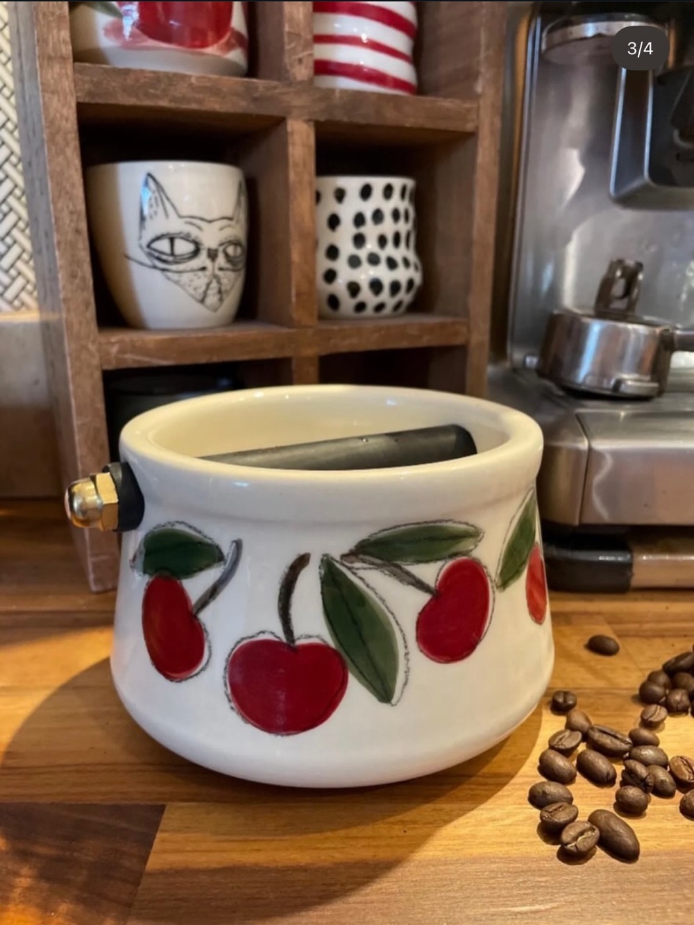 🍒 Handmade Cherry Knock Box 🍒